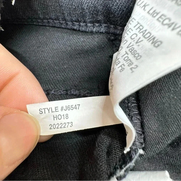 {Madewell} "9 High-Rise Skinny in Lunar Wash" Stretch Denim Jeans - Picture 7 of 8